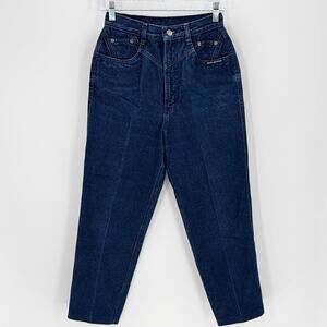 Vintage Rockies jeans dark wash high waisted jeans NFR rodeo western size 7/8